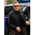 Leonardo DiCaprio 2025 Black Jacket